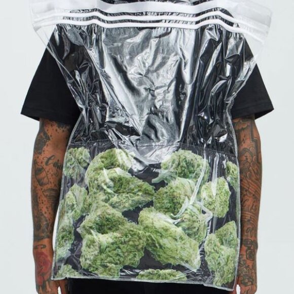Halloween Costume - Weed Baggie 1pc Tunic - Picture 2 of 3